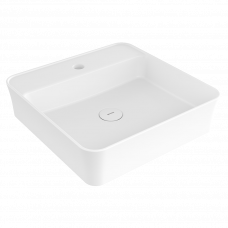 Раковина накладная SOTTILE Slim 45x45см белый