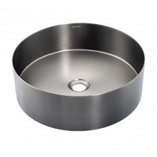 Раковина накладная нержавеющая сталь GX101-9 антрацит Gappo