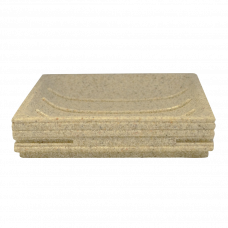 Мыльница Brick бежевый