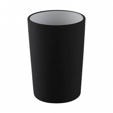 Стакан для зубных щёток Plain черный 06570