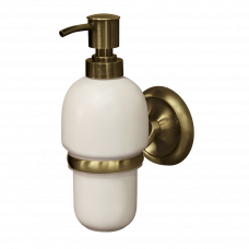 Дозатор для жидкого мыла Deco старинное золото 02213