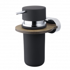 Дозатор для жидкого мыла Bergen черный 07101
