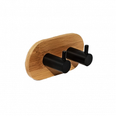 Крючок двойной для ванны Plain бамбук 08042