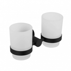 Стакан двойной F30208 черный