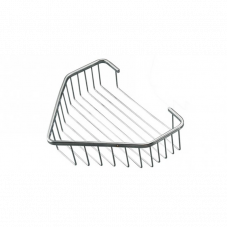 Полка угловая одноэтажная F335 хром