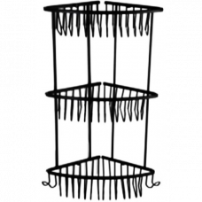 Полка угловая 3-х ярусная G331-3 черный