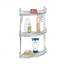 Полка угловая 3-х ярусная Artex 22.16.33 хром