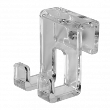 Крючок двойной пластик SATWIHACEKPLAST