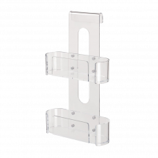 Полка двойная пластик SATPOLPLASTT