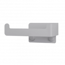 Держатель для туалетной бумаги ZENDA серый левосторонний 140x65x60мм