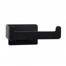 Держатель для туалетной бумаги ZENDA черный правосторонний 140x65x60мм