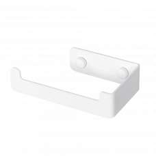 Держатель для туалетной бумаги ZEN белый левосторонний 141х65х35мм