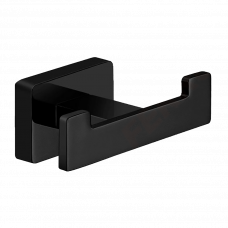 Крючок для ванны черный AGR06BL 80x44x35мм GRETA