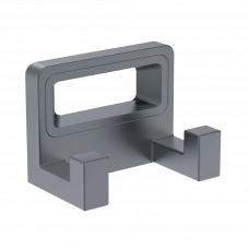 Крючок двойной серый G30805-29 Gappo 