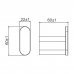 Крючок для ванны золотистый G30905-13 Gappo 