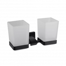 Стакан двойной черный G0708-6 Gappo 