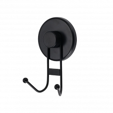Крючок двойной черный 70х55х120мм 55599 Bathroom