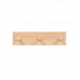 Cuier sauna BS 3 carlige 25х6.5cm