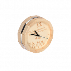 Часы кварцевые Бочка 27x8см