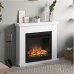 Портал каминный Frode Pure White FM461-WH1 98.8x88.5x25см
