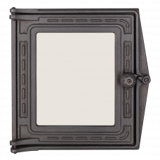 Дверь для печи со стеклом Schott Glass K 201 290х297мм