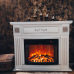 Портал каминный Диана белый 933х1117х270мм