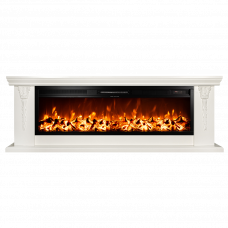 Портал каминный Пандора белый 600х1700х270мм