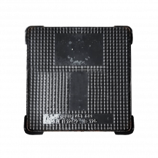 Люк чугунный канализационный EN124 B125 395x395мм