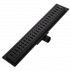 Трап для душа черный Gappo G86007-36 70x600мм