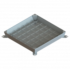 Люк стальной оцинкованный 690х690х100мм B125 Vodaland