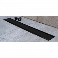 Трап для душа Confluo Primo Compact Line черный Pestan 75см