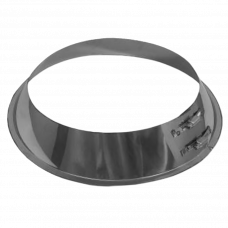 Розета труба дымохода 254мм нержавеющая сталь