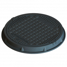 Люк канализационный 630х750мм A15 черный Vodaland