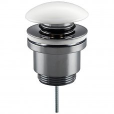 Донный клапан белый F62-8 Frap