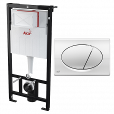 Модуль для унитаза AM1011120+кнопка смыва M71 хром Sadromodul