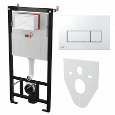 Модуль для унитаза AM1011120+кнопка смыва M571 хром+изоляция M91 Sadromodul