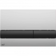 Кнопка смыва M1712-8 хром/черный