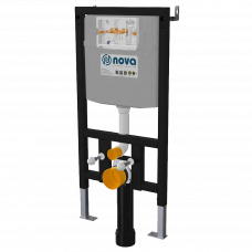 Модуль для унитаза Nova с черным каркасом 