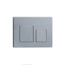 Кнопка смыва UP005.02 TREND серебристый 24x16x1см