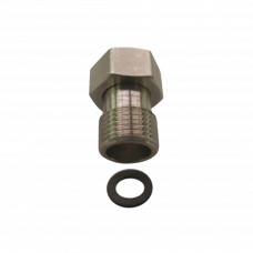 Соединитель латунный с накидной гайкой 3/4