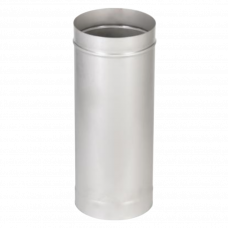 Труба для дымохода 150мм 1м нержавеющая сталь ECS