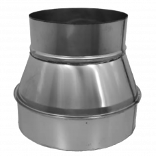 Переход одностенный 150/160мм нержавеющая сталь