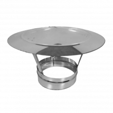 Зонт для дымохода 180мм нержавеющая сталь