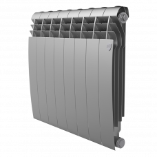 Радиатор биметаллический 500мм Biliner Silver Satin 1секция