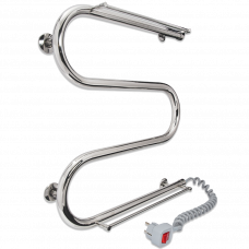 Полотенцесушитель 25 PC3 2 полки 500x500мм 50Вт хром подключение справа