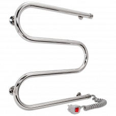 Полотенцесушитель 25 ПС3 500x500мм 50Вт хром подключение справа