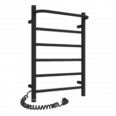 Полотенцесушитель Prime CK6/S2 400x600мм 90Вт черный подключение слева
