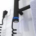 Полотенцесушитель Prime CK6/S2 400x600мм 90Вт черный подключение слева
