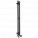 Полотенцесушитель 80x105x1200мм 81Вт Duet CK3 ERA-3 черный подключение справа