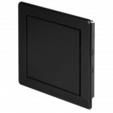 Дверца ревизионная DT10CZ 150x150мм AБС черный